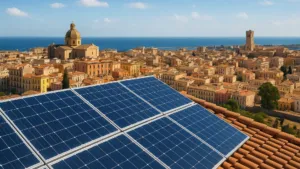 Impianto fotovoltaico installato a Cagliari con incentivi 2025 e CER