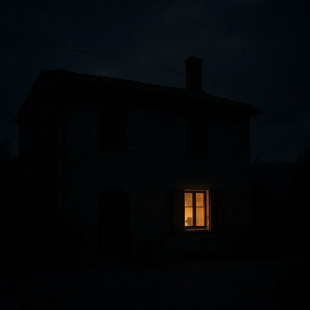 Blackout estivo in una casa italiana