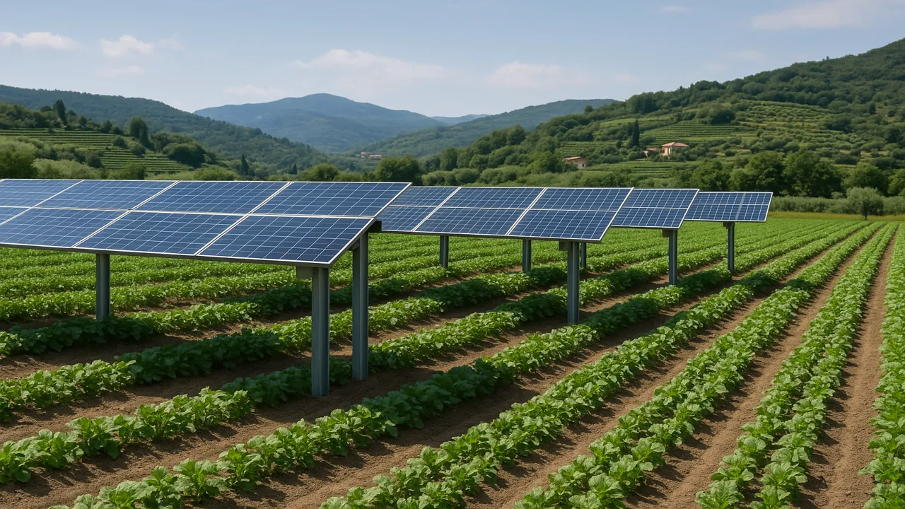 Impianto fotovoltaico industriale a Savona