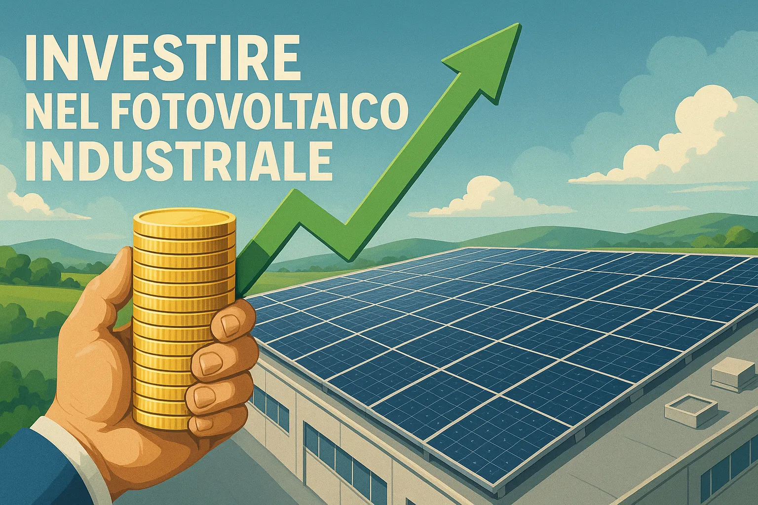 Investire nel fotovoltaico industriale con Green Mood