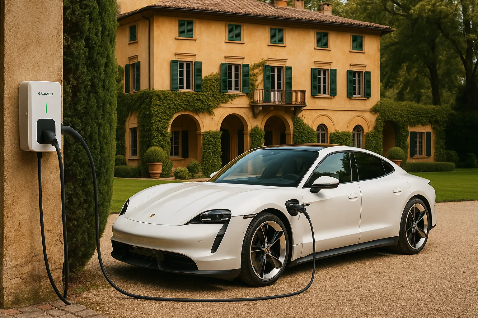 Wallbox Growatt per auto elettrica in impianto solare