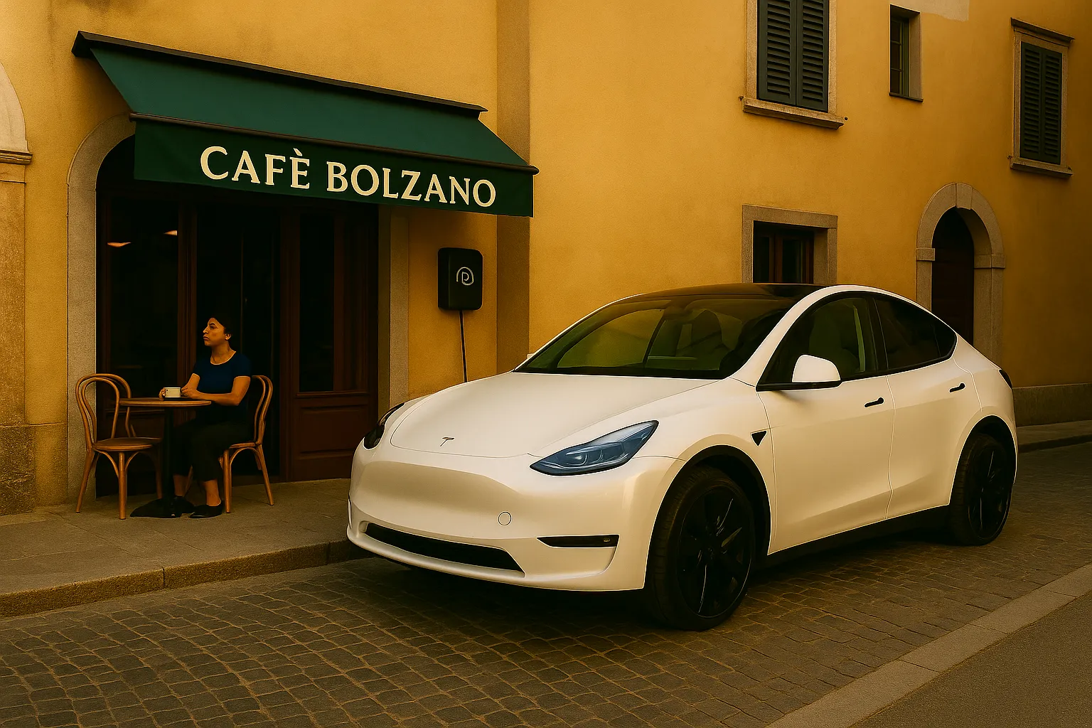 Colonnine EV installate a Bolzano in zona centrale