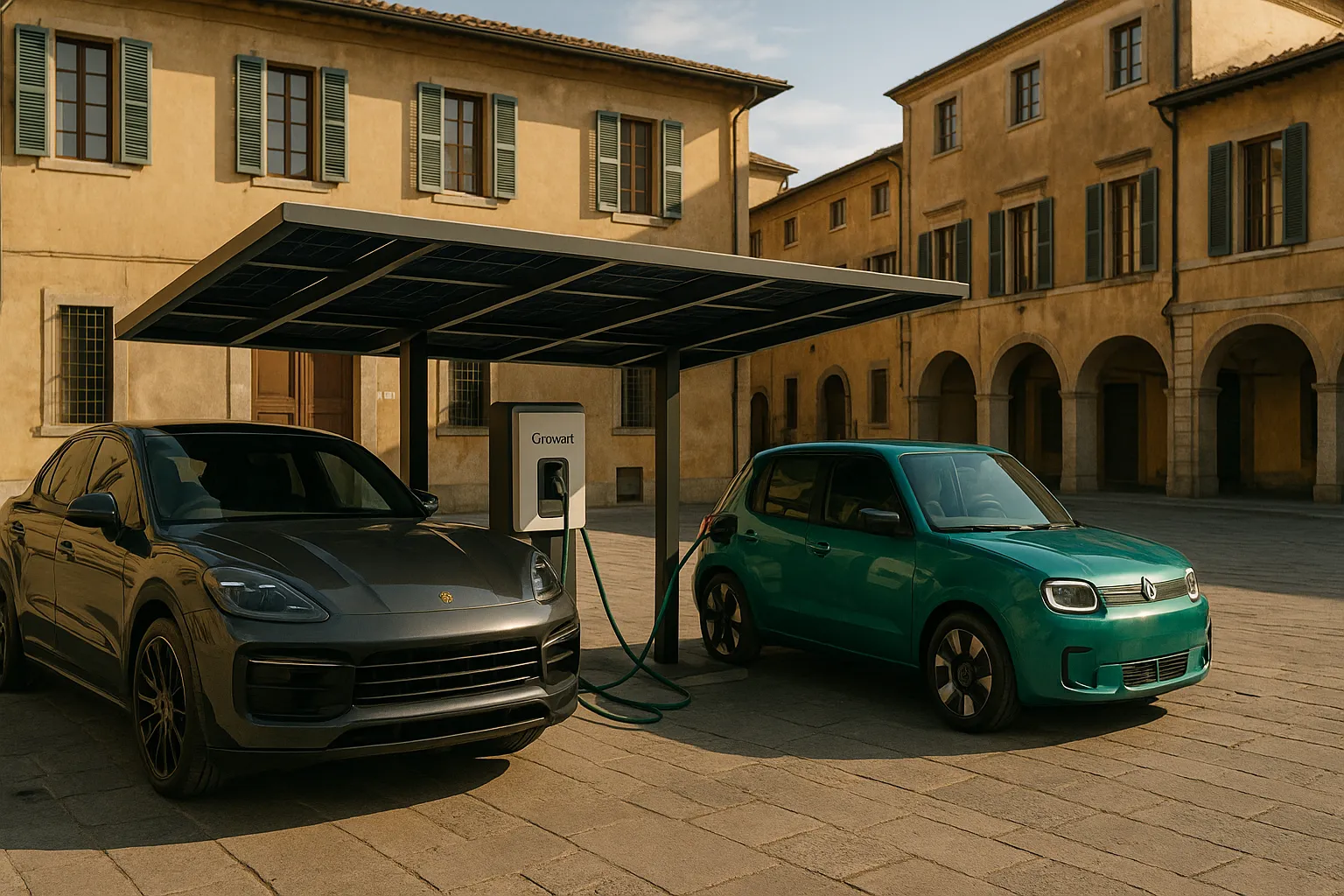 ROI e guadagni stimati colonnine EV a Latina