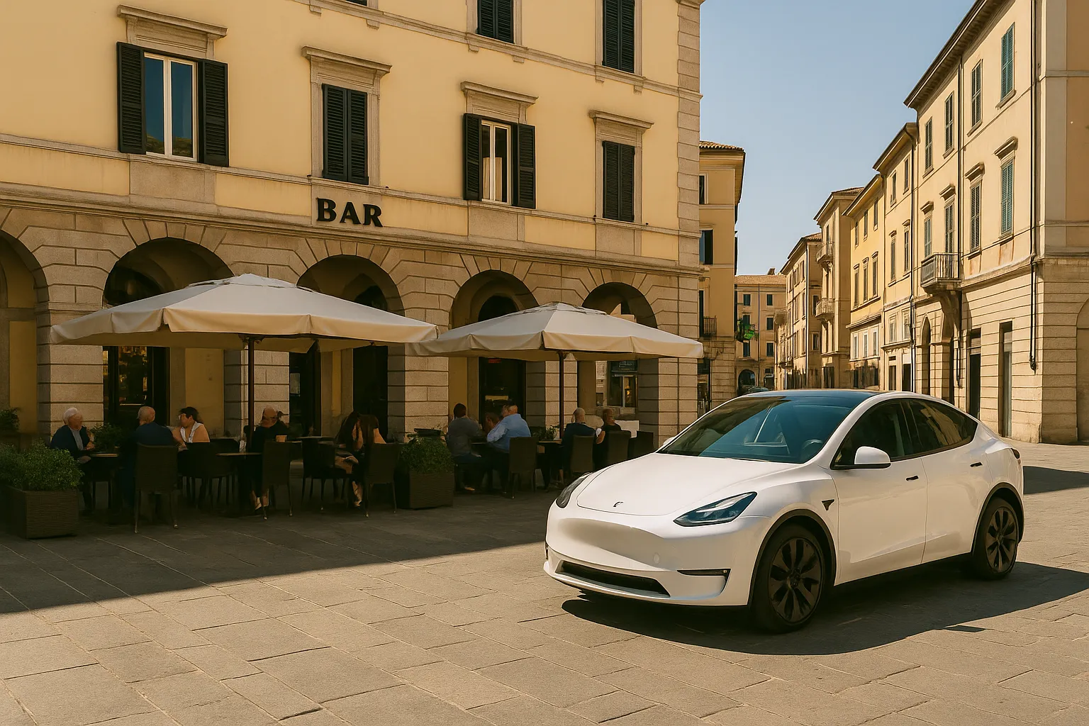 Colonnine EV installate a Frosinone in zona centrale