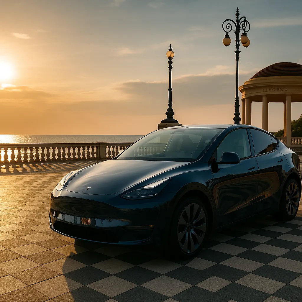 Colonnine EV installate a Livorno in zona centrale