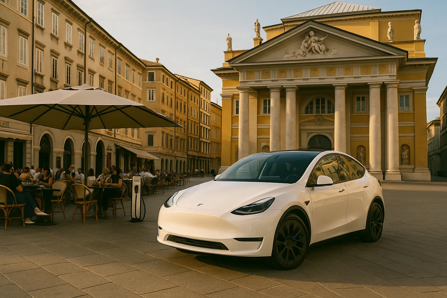 Colonnine EV installate a Massa Carrara in zona centrale