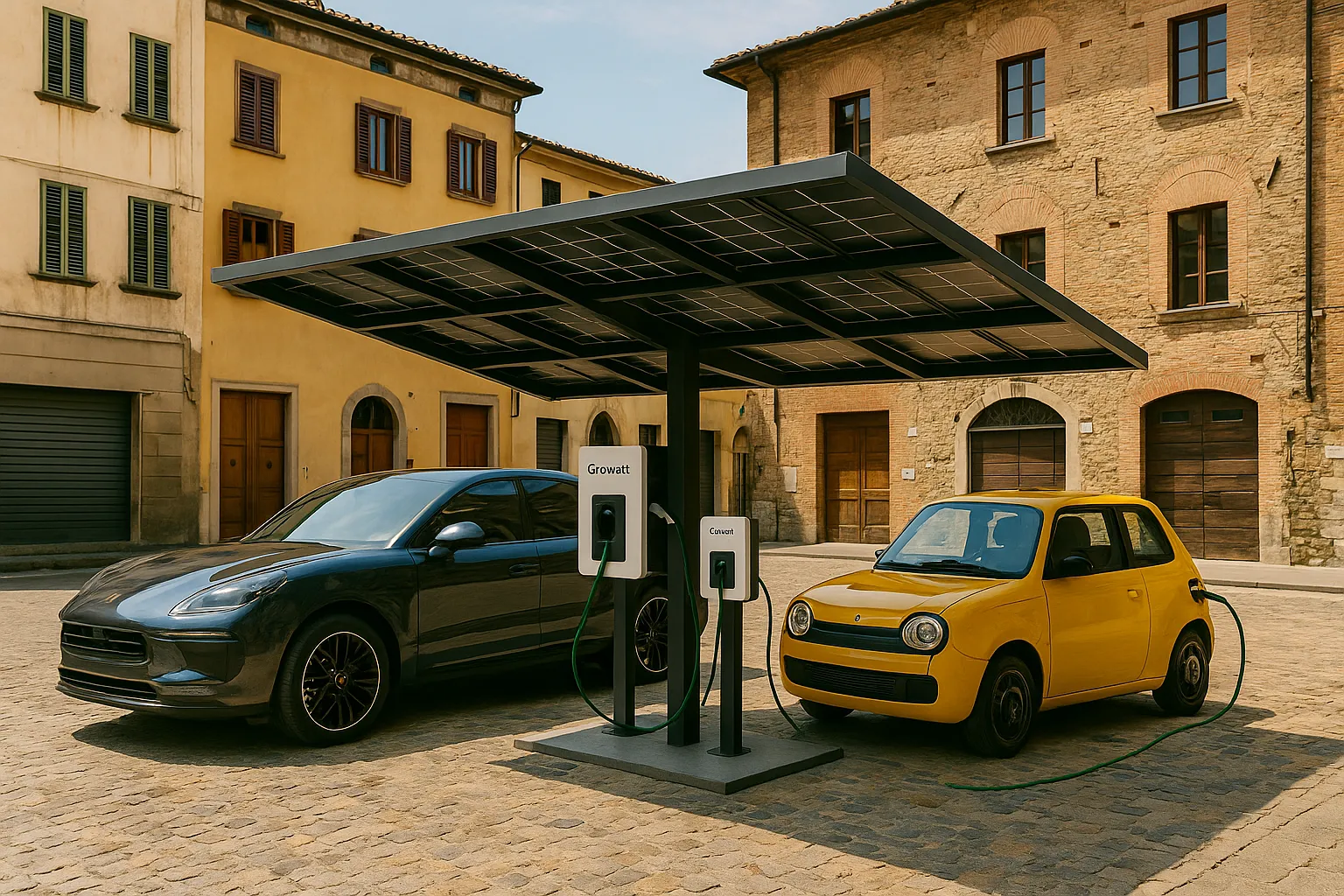 ROI e guadagni stimati colonnine EV a Arezzo