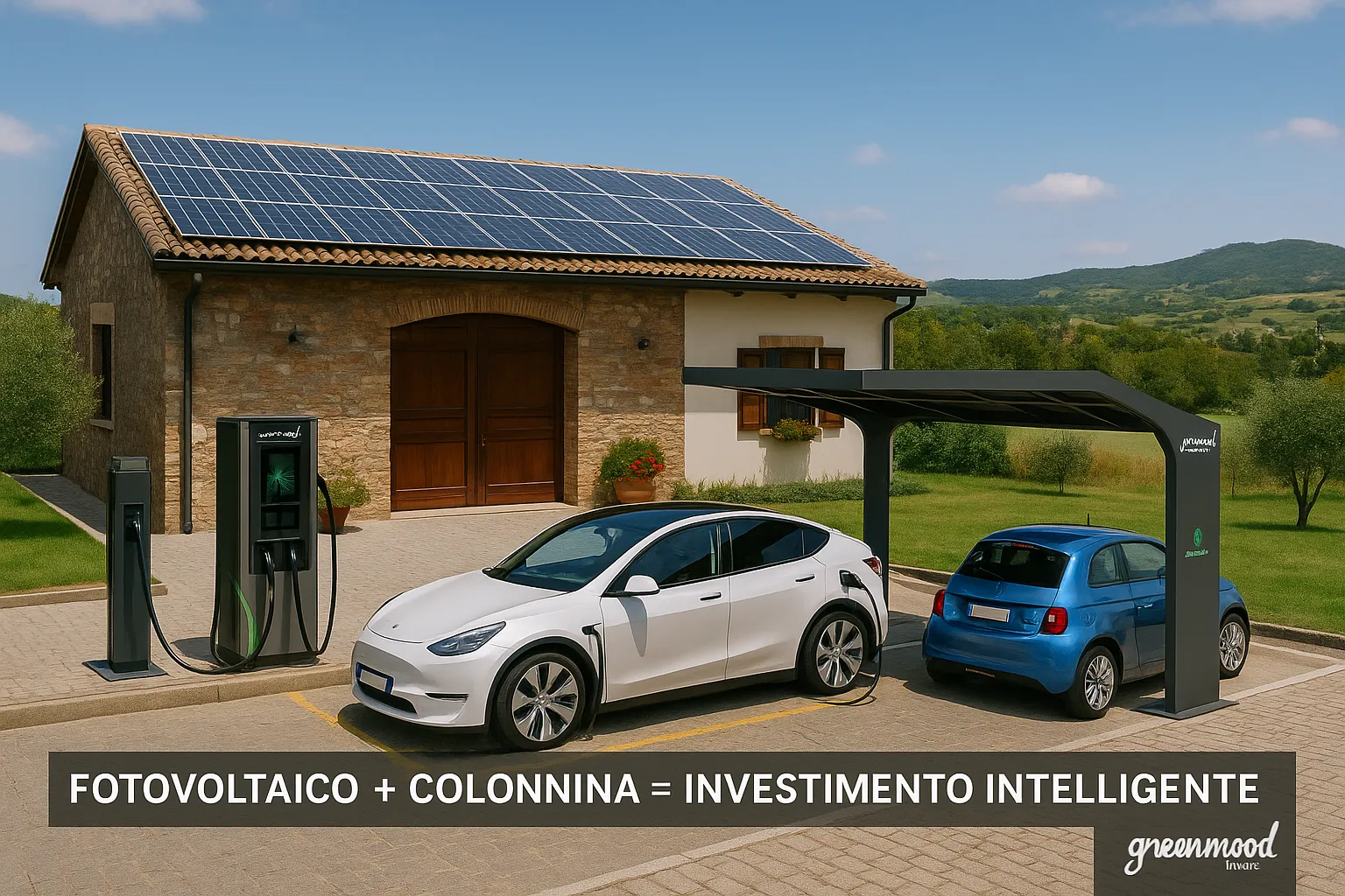 Fotovoltaico e colonnine a Albissola Marina