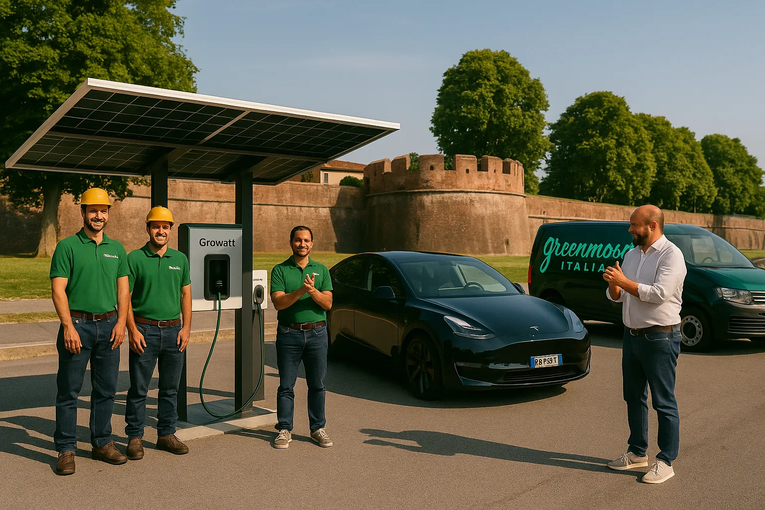 ROI e guadagni stimati colonnine EV a Lucca