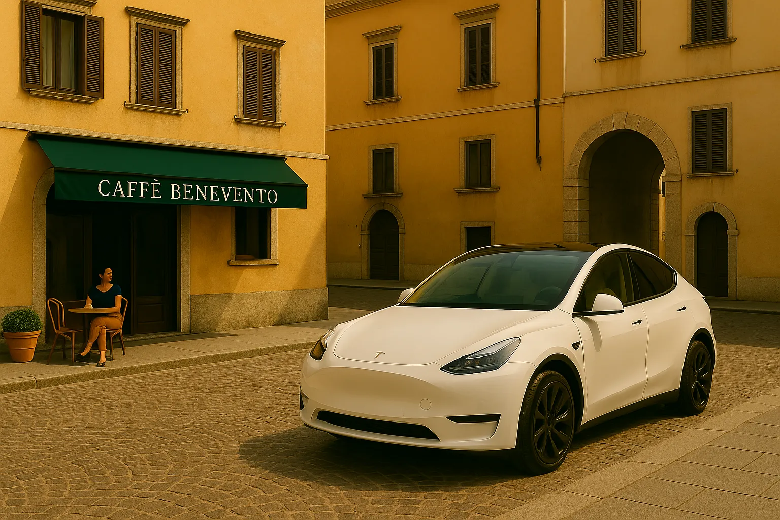 Colonnine EV installate a Benevento in zona centrale