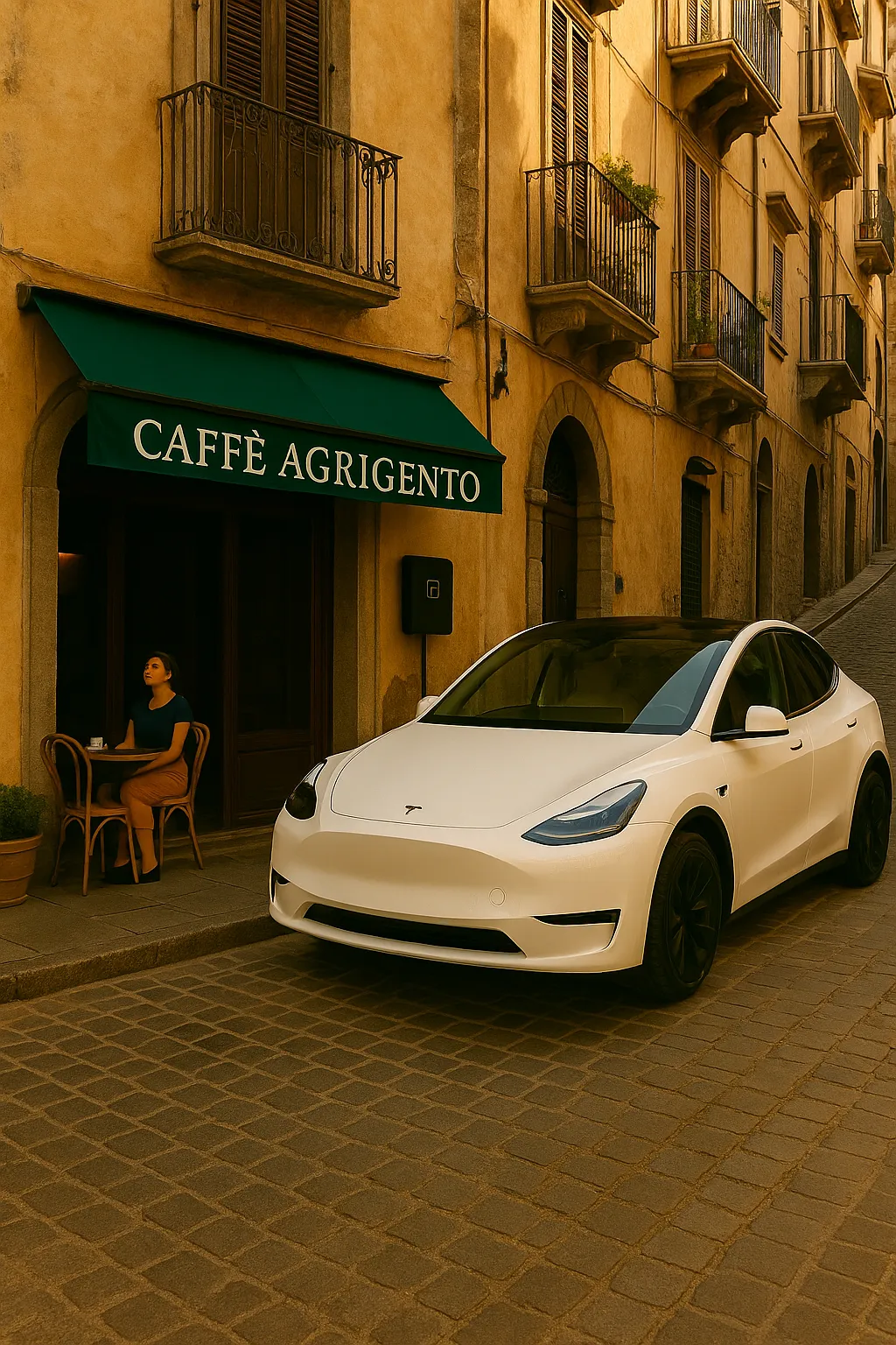Colonnine EV installate ad Agrigento in zona centrale