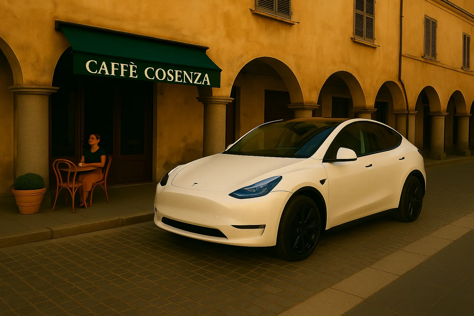 Colonnine EV installate a Cosenza in zona centrale