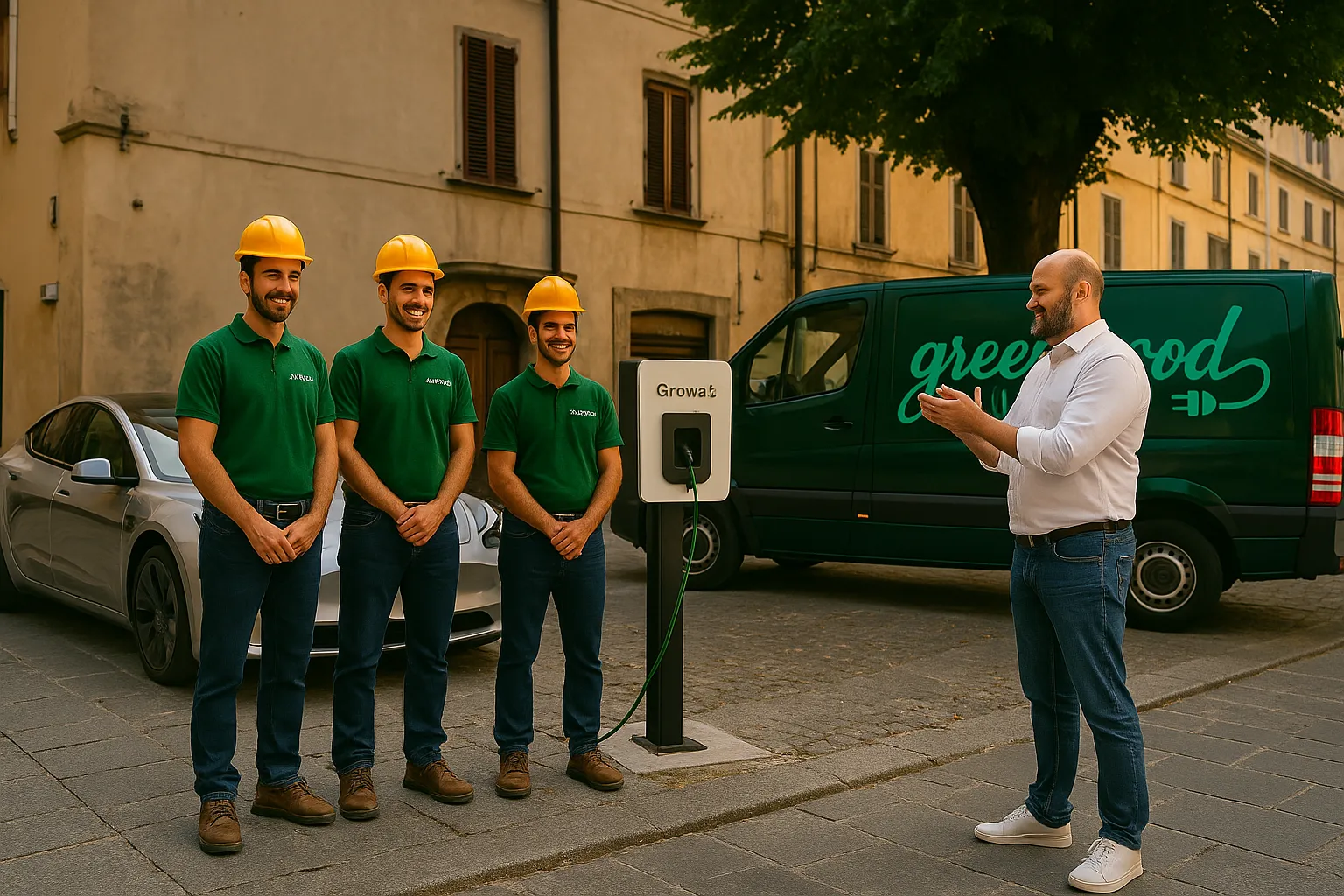Installazione colonnine EV a Pistoia – Green Mood Italia