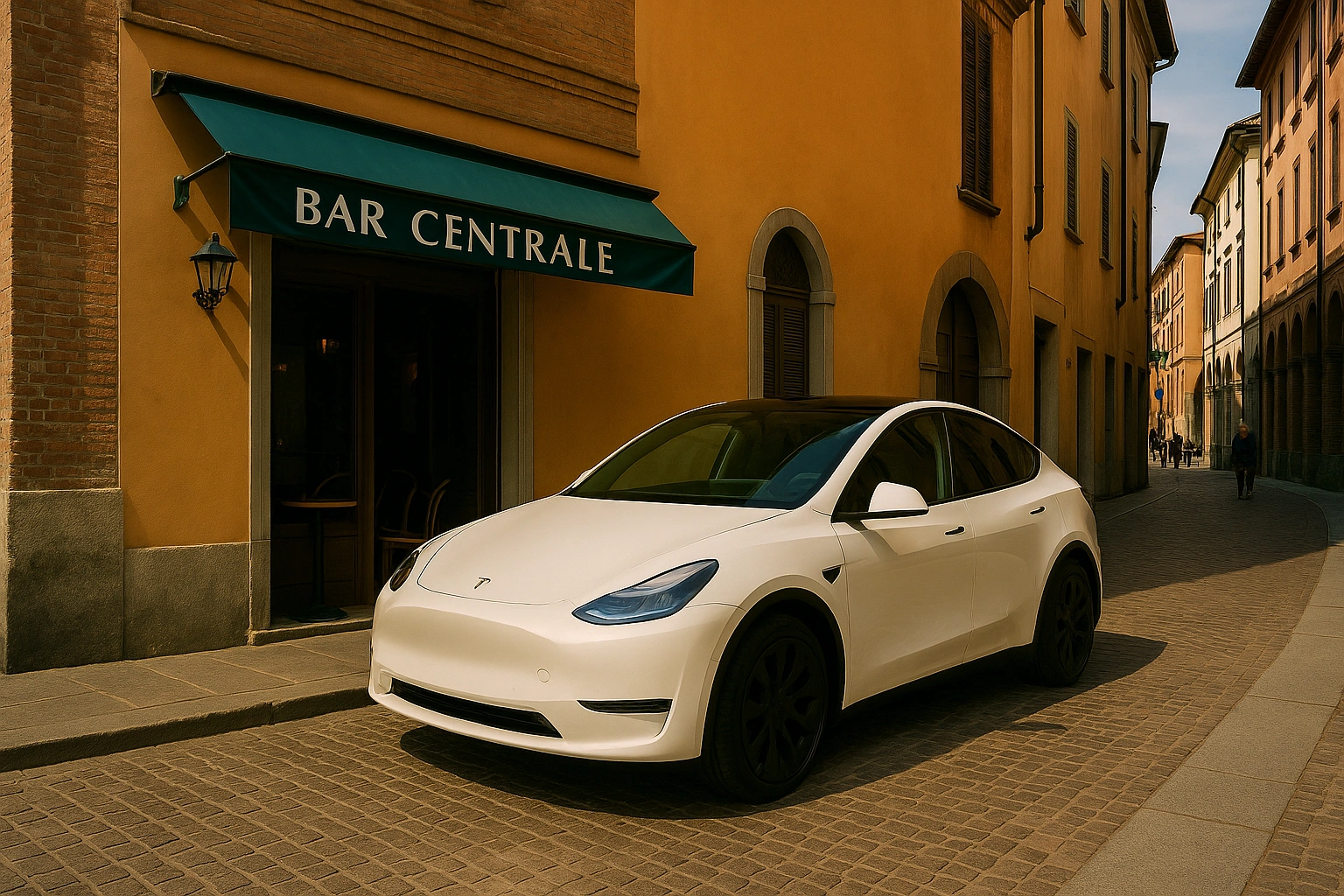 Colonnina EV installata ad Asti in zona centrale