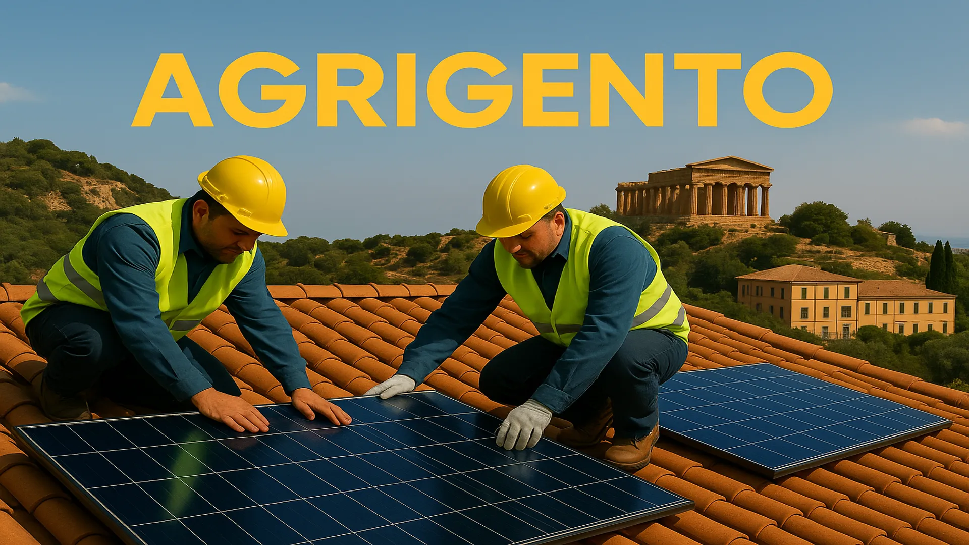 Pannelli solari residenziali ad Agrigento