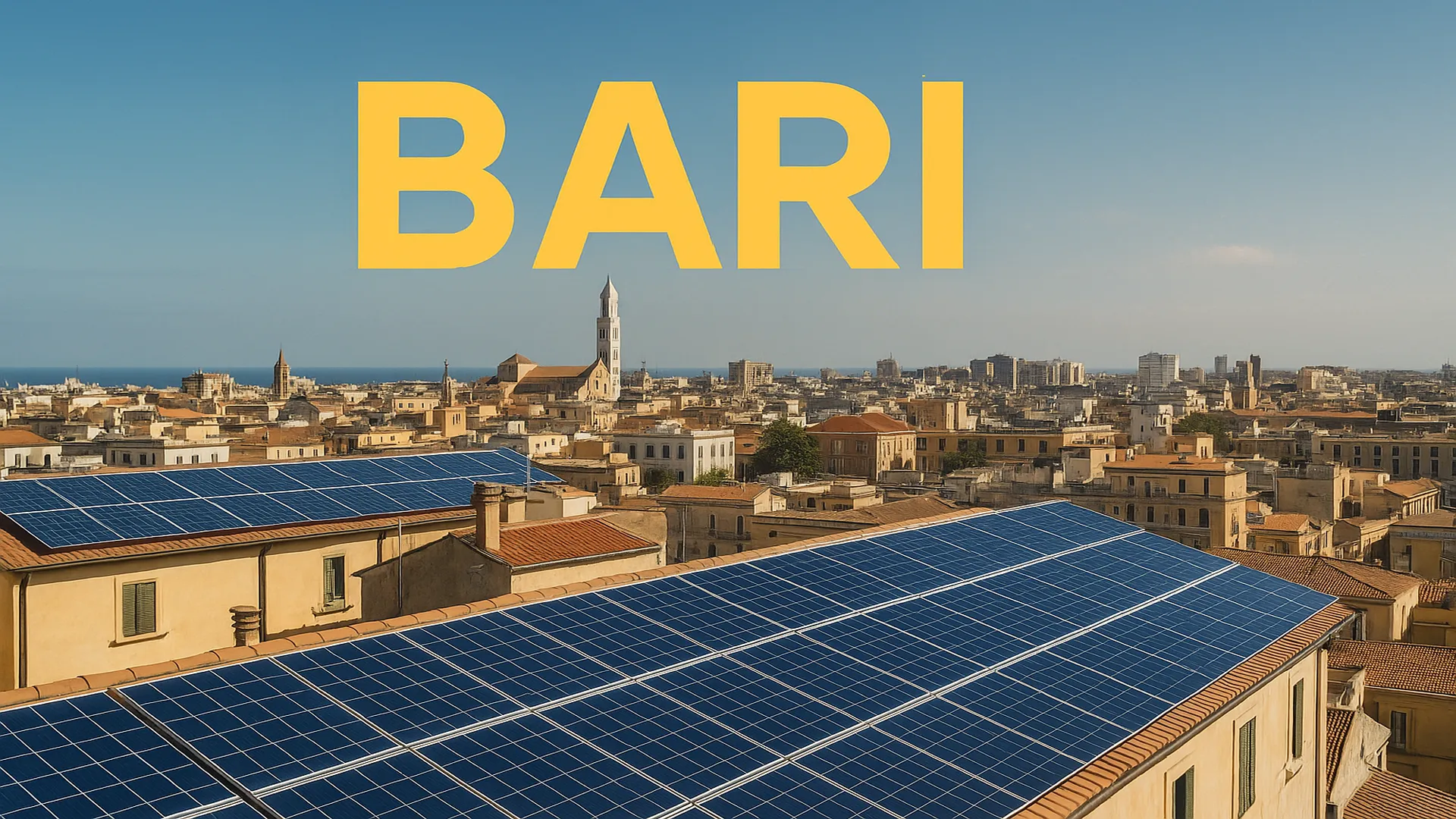 Pannelli solari su tetto - Bari