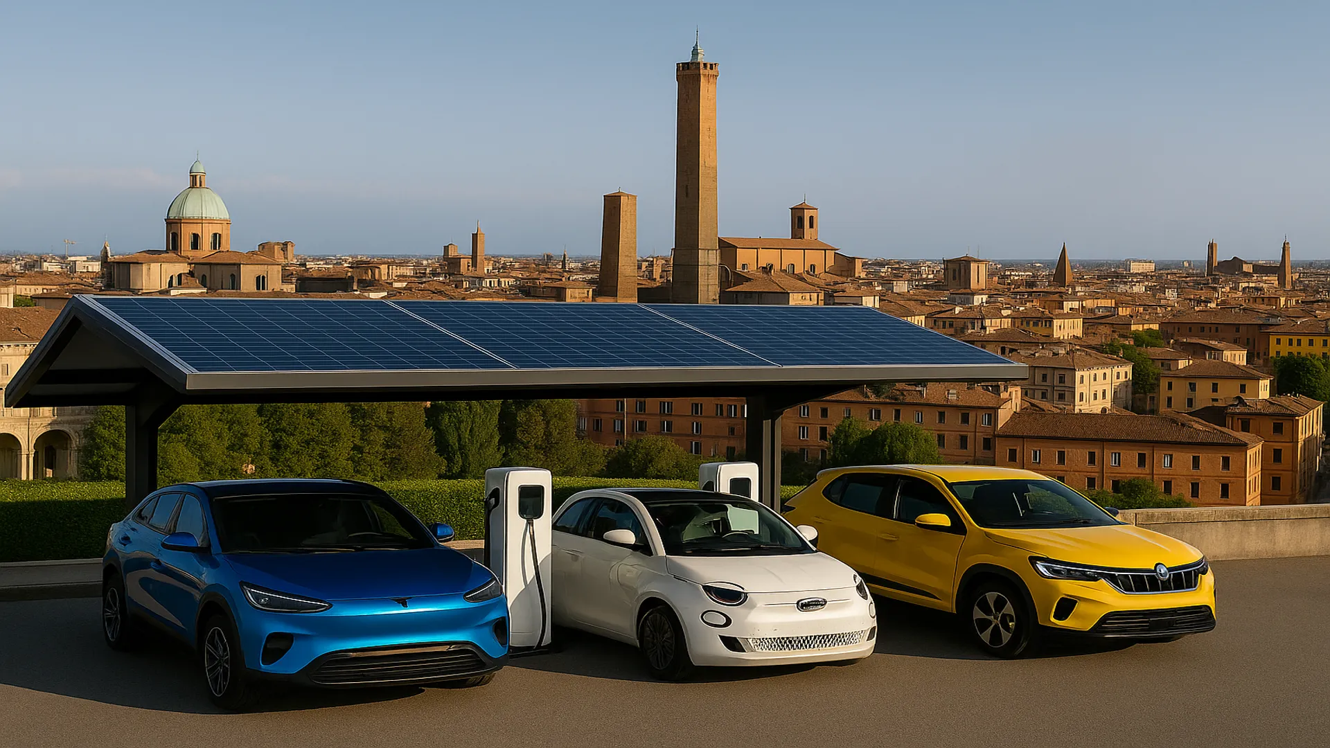 Concetto accumulo e smart grid - Bologna