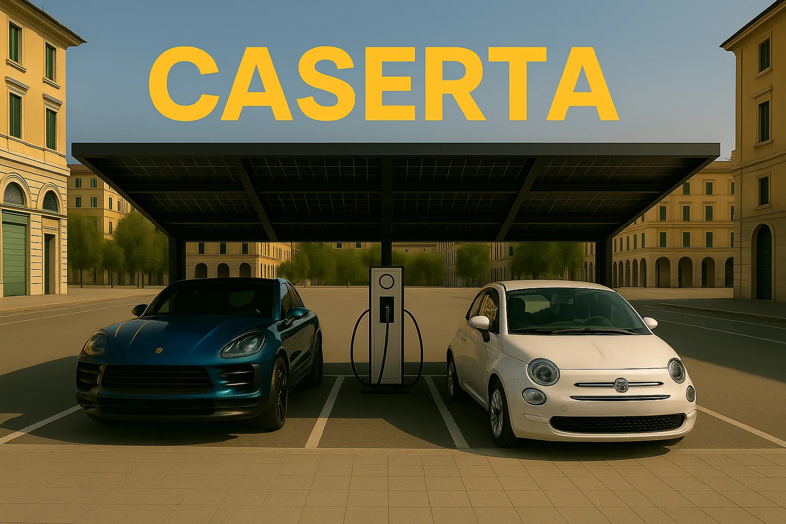 Sistema fotovoltaico con accumulo a Caserta
