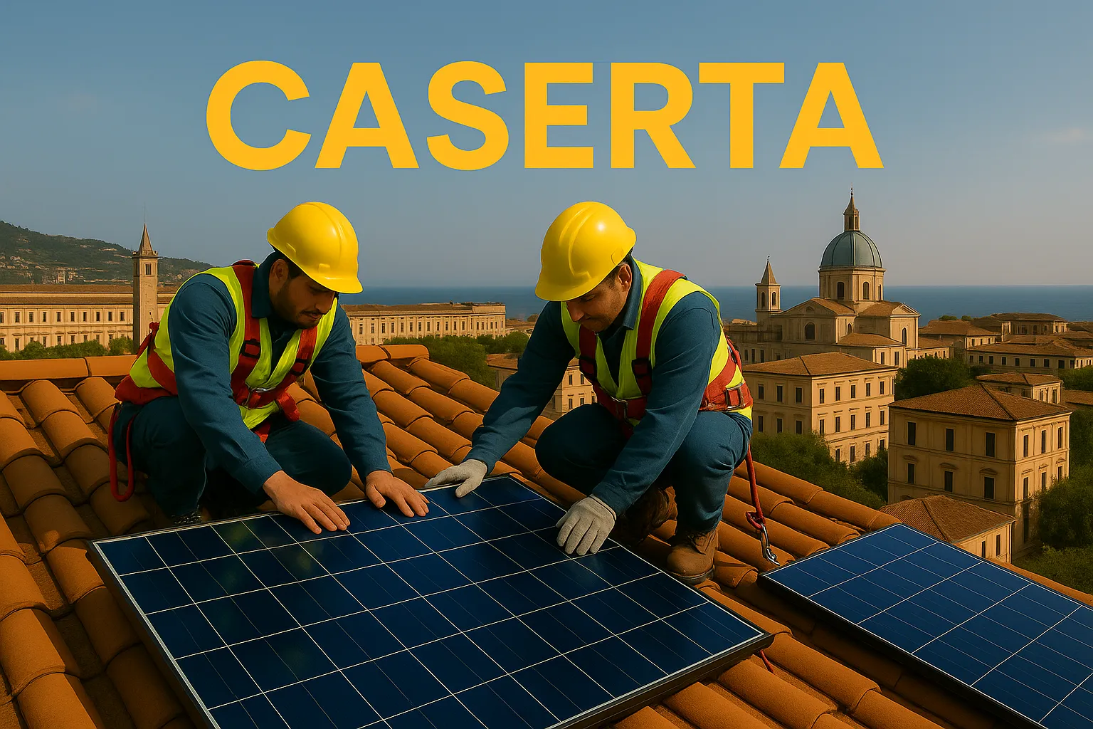 Pannelli solari residenziali a Caserta