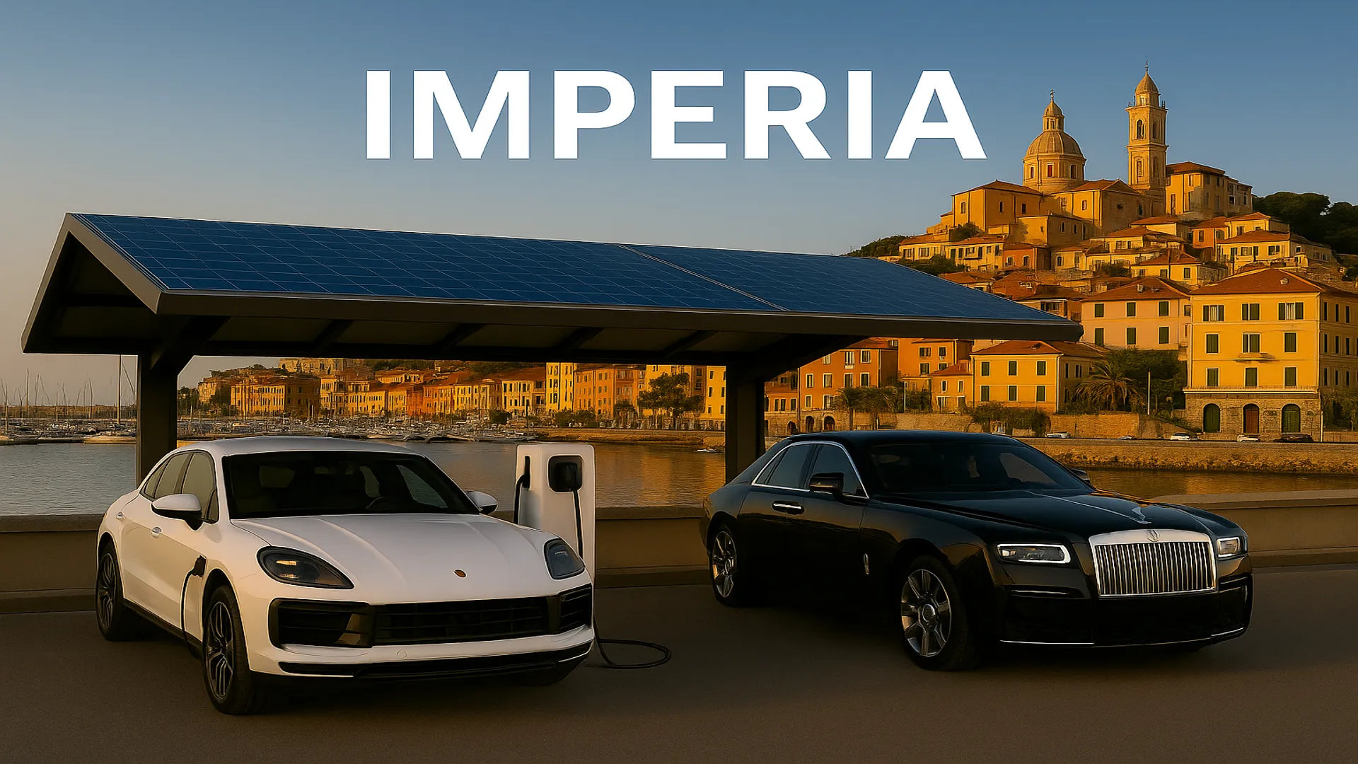 Concetto accumulo e smart grid - Imperia
