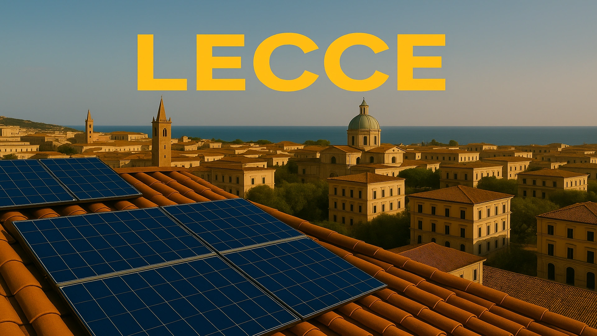 Impianto fotovoltaico a Lecce
