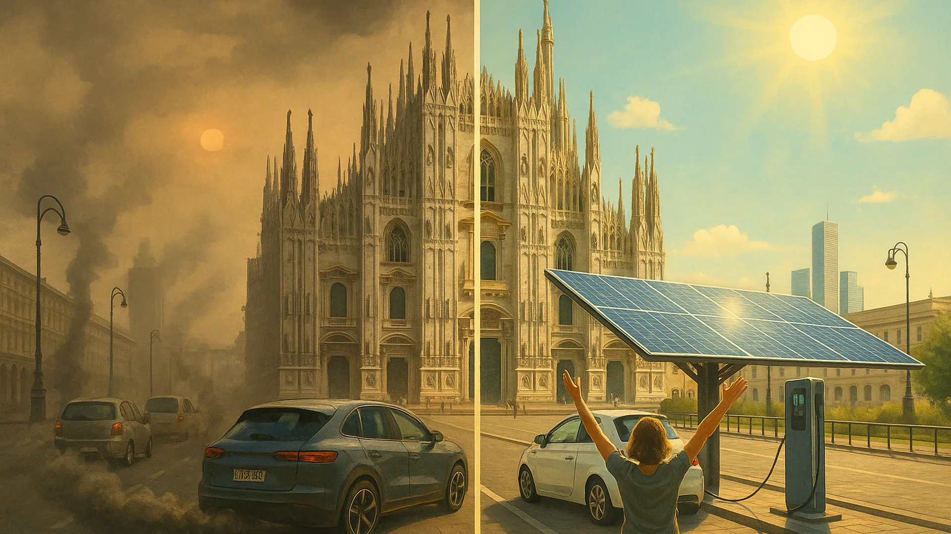 Smog a Milano – Scegli il solare per respirare