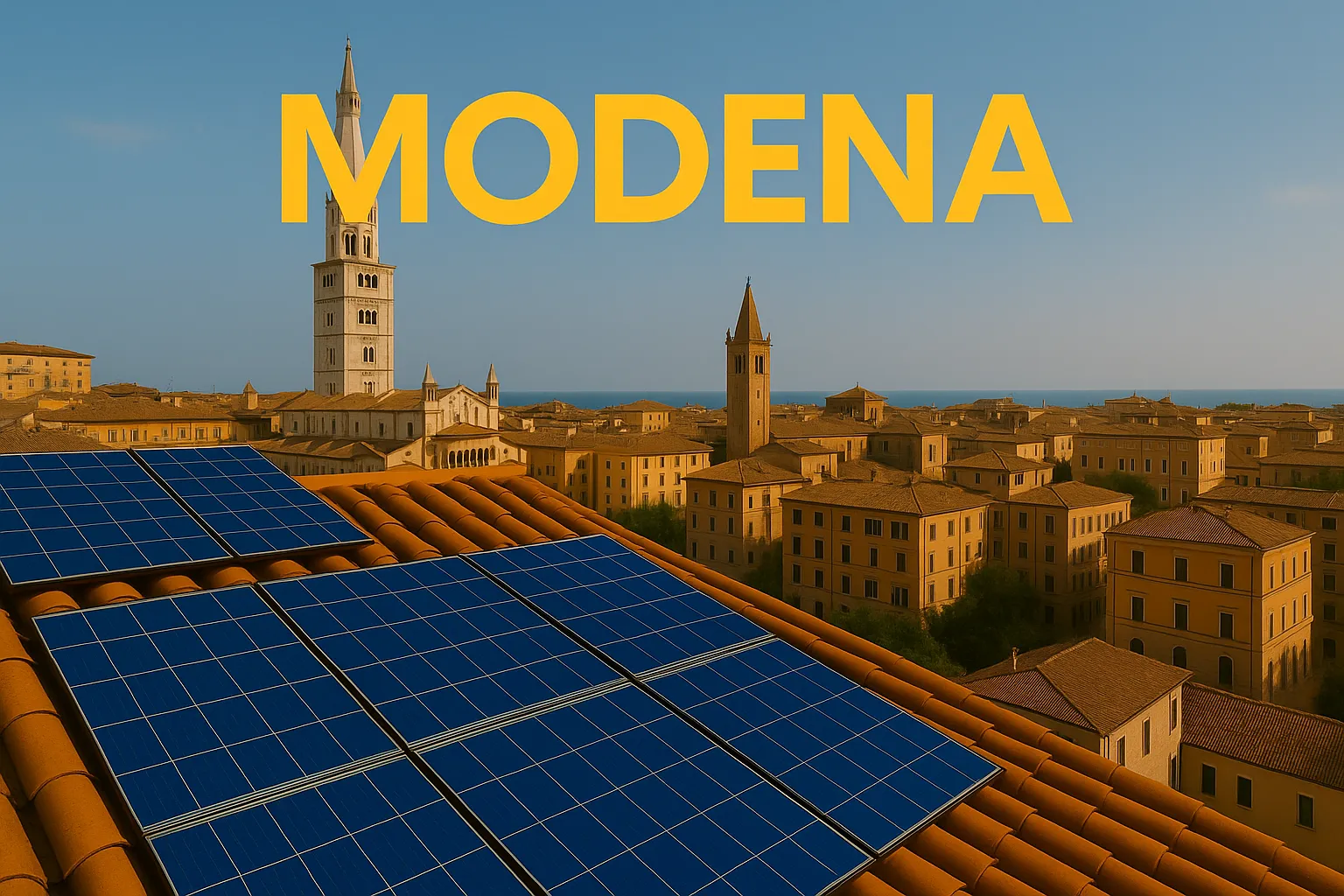 Impianto fotovoltaico a Modena