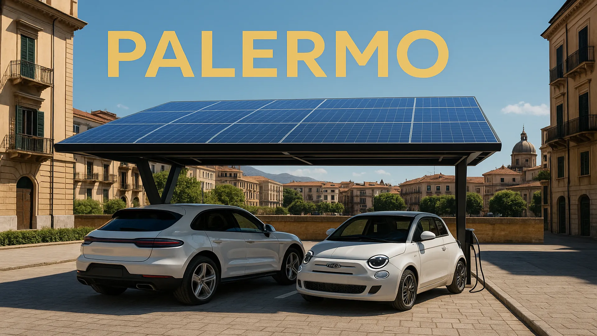 Concetto accumulo e smart grid - Palermo