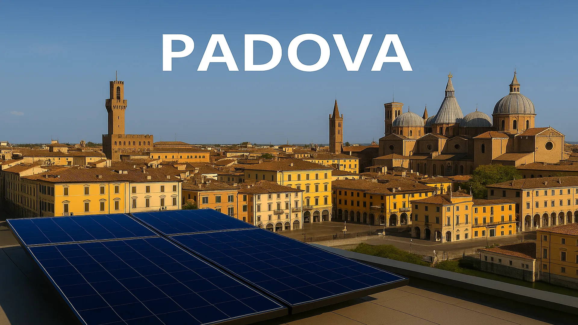 Pannelli solari su tetto - Padova