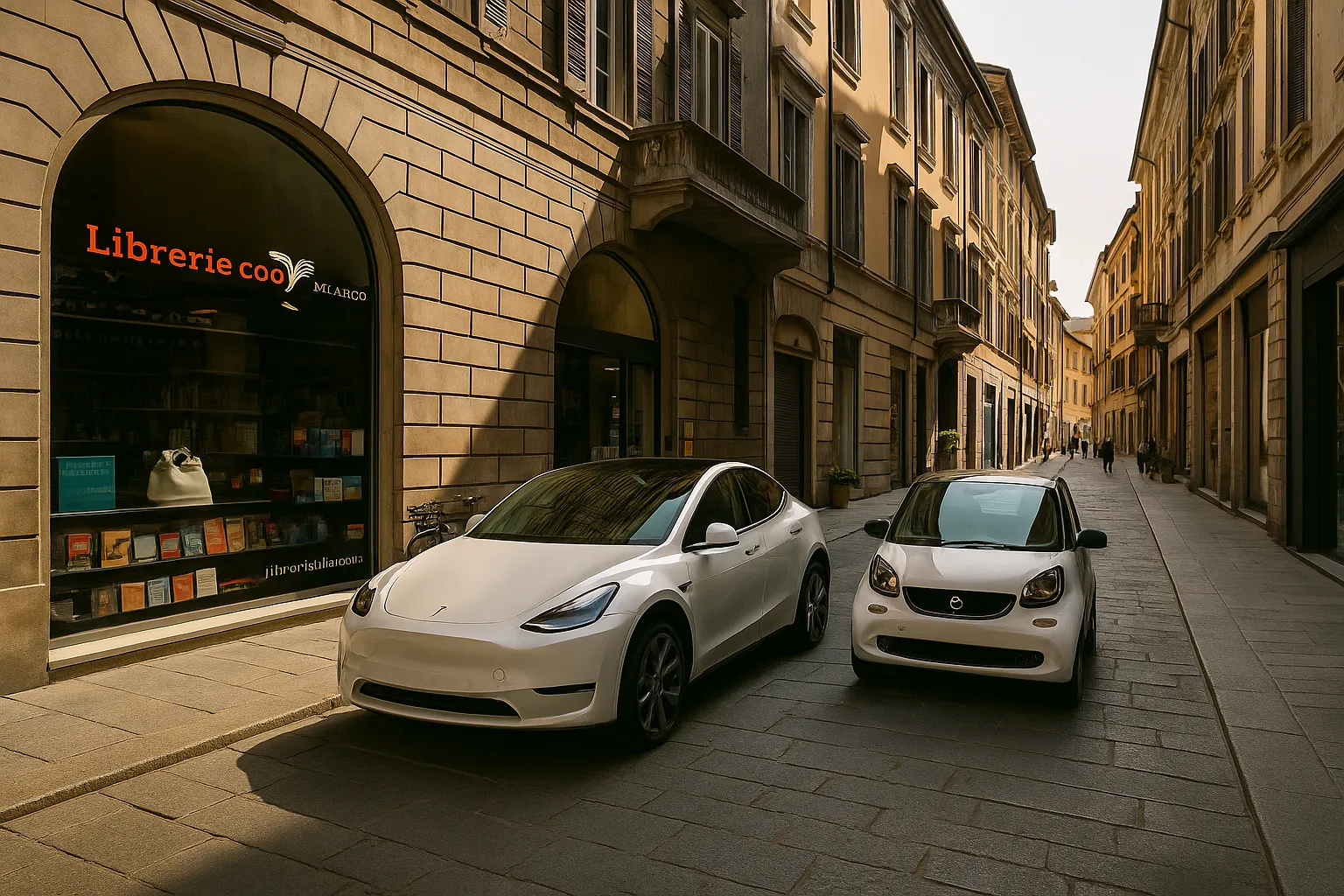 Colonnina EV installata a Reggio Emilia in zona centrale