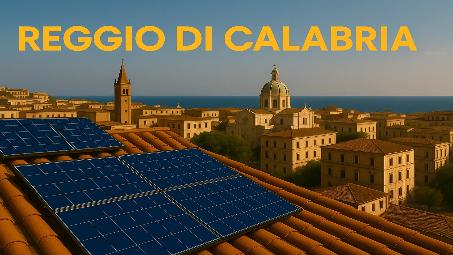 Impianto fotovoltaico a Reggio Calabria
