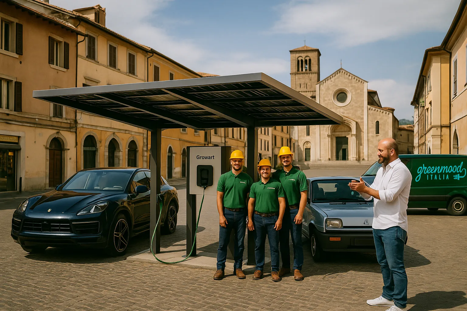 ROI e guadagni stimati colonnine EV a Rieti