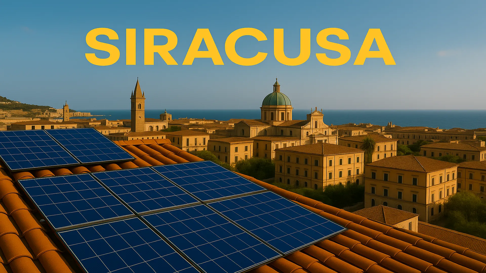 Impianto fotovoltaico a Siracusa
