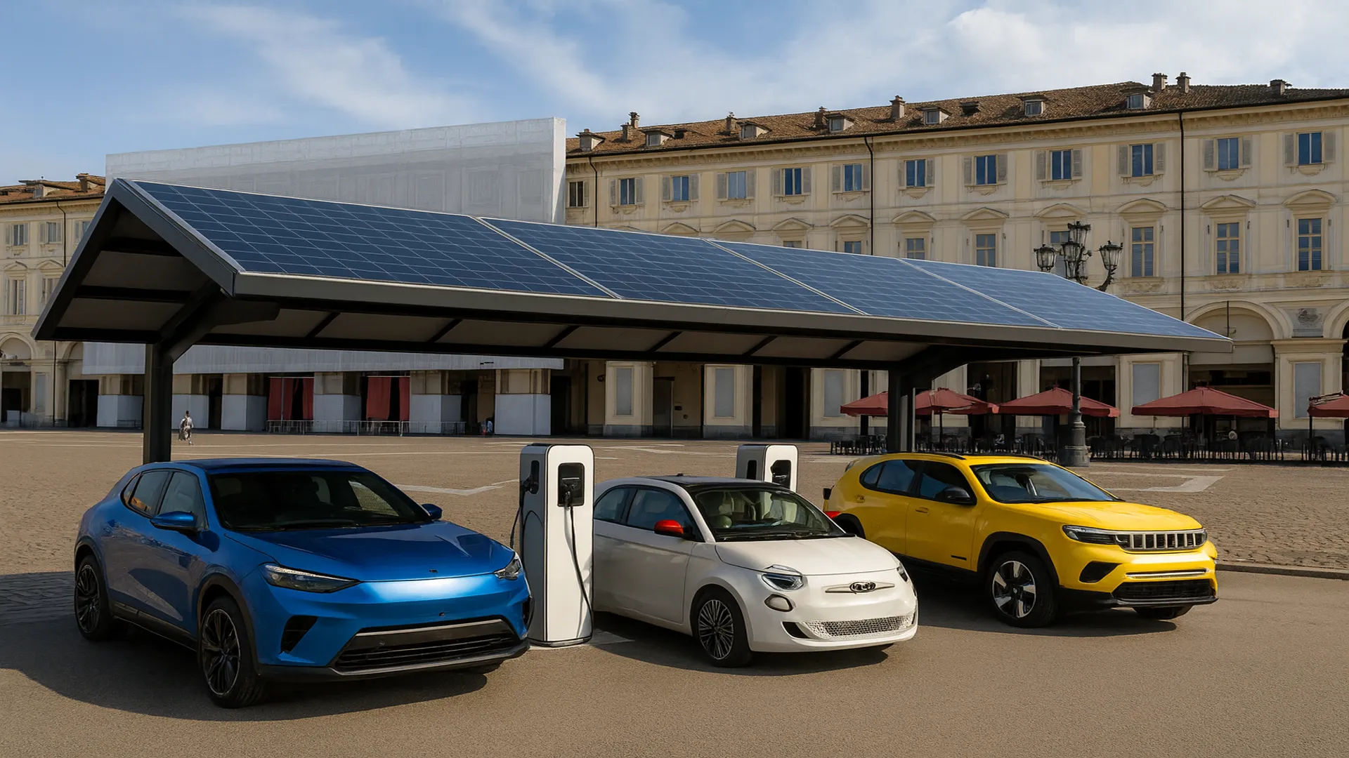 Concetto accumulo e smart grid - Torino