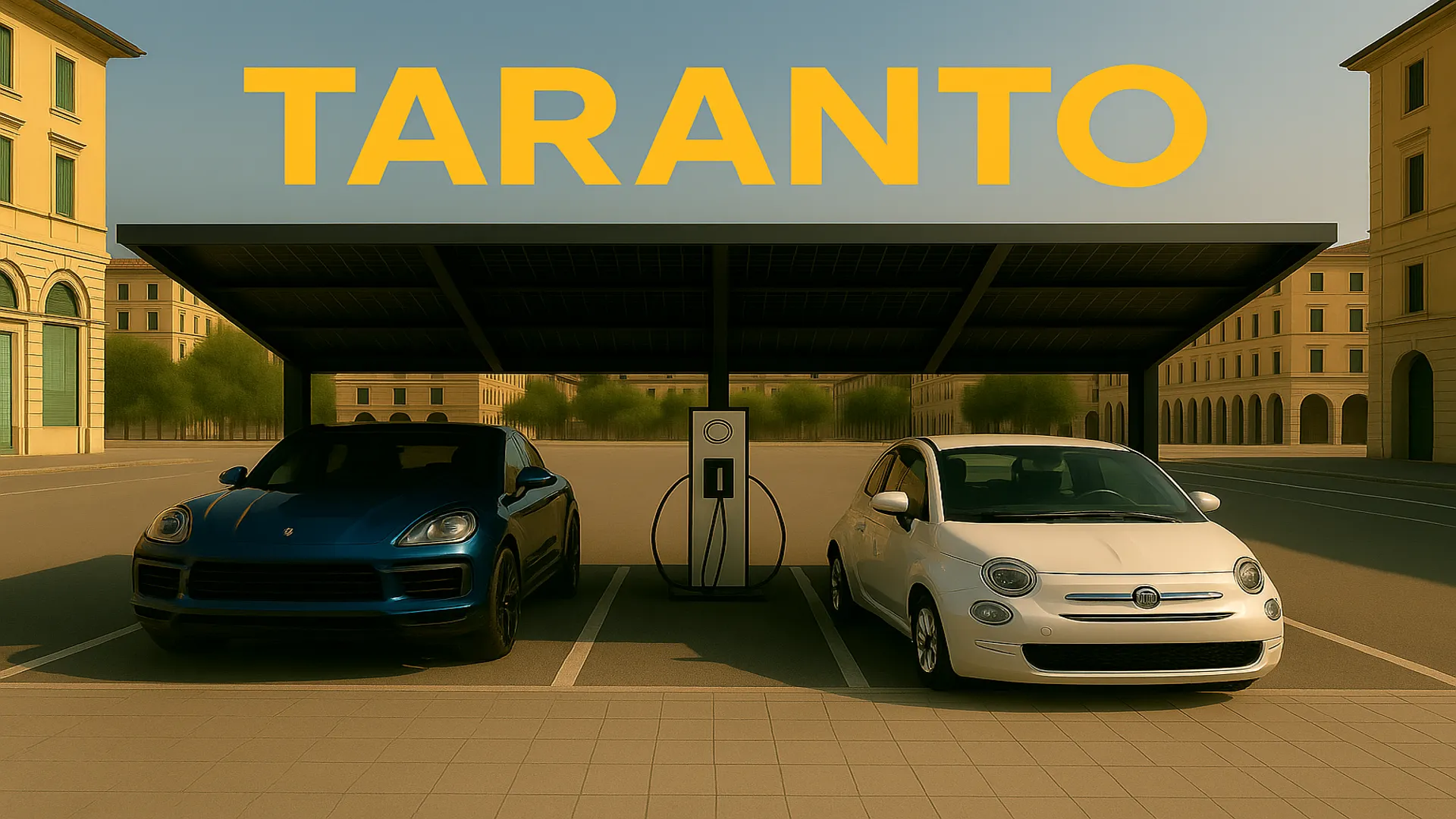 Sistema fotovoltaico con accumulo a Taranto