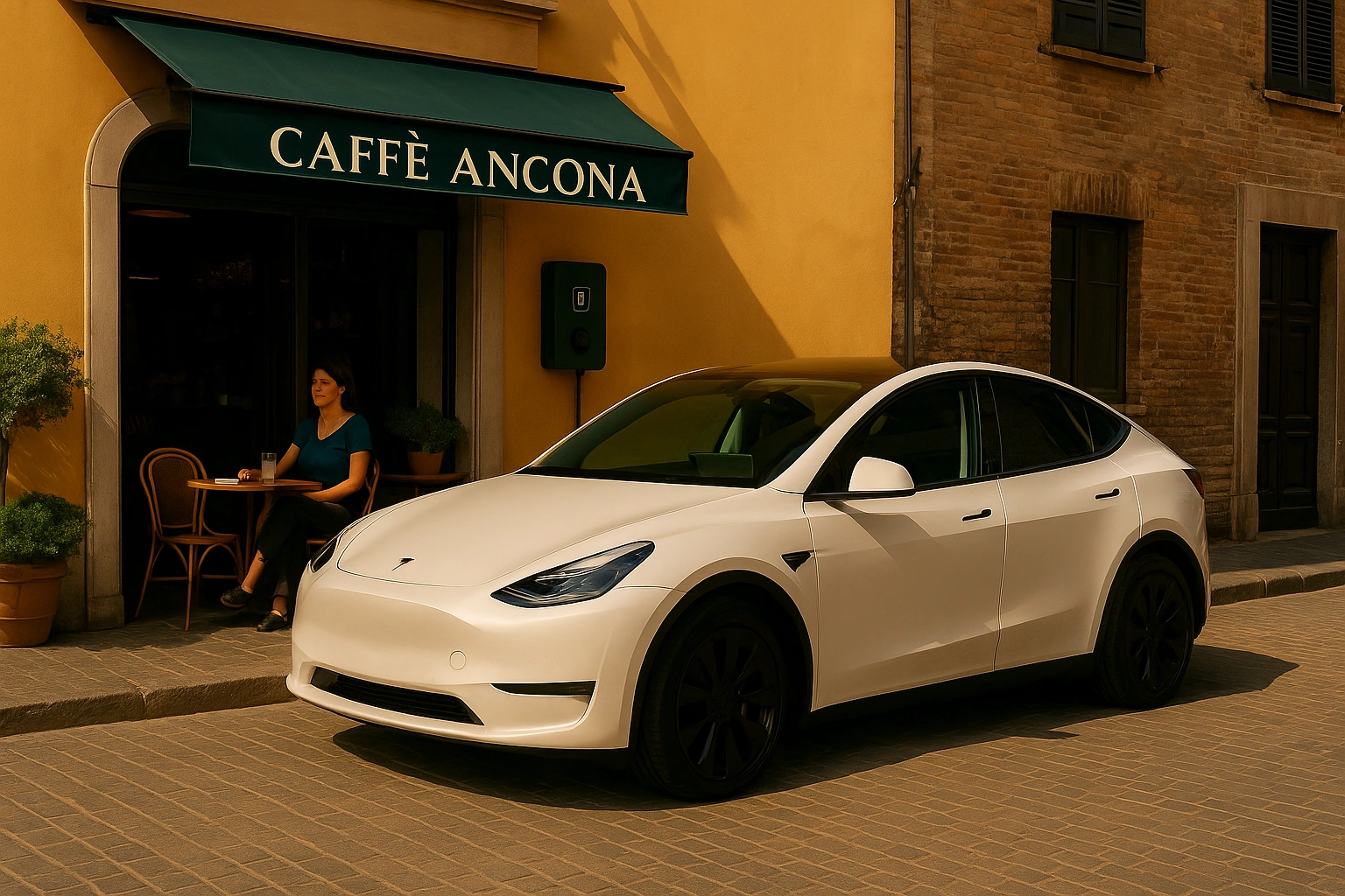 Colonnine EV ad Ancona installazione Green Mood Italia
