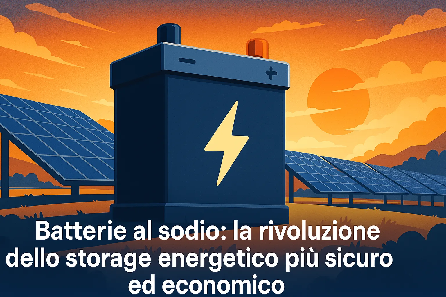 Applicazioni domestiche e industriali delle batterie al sodio