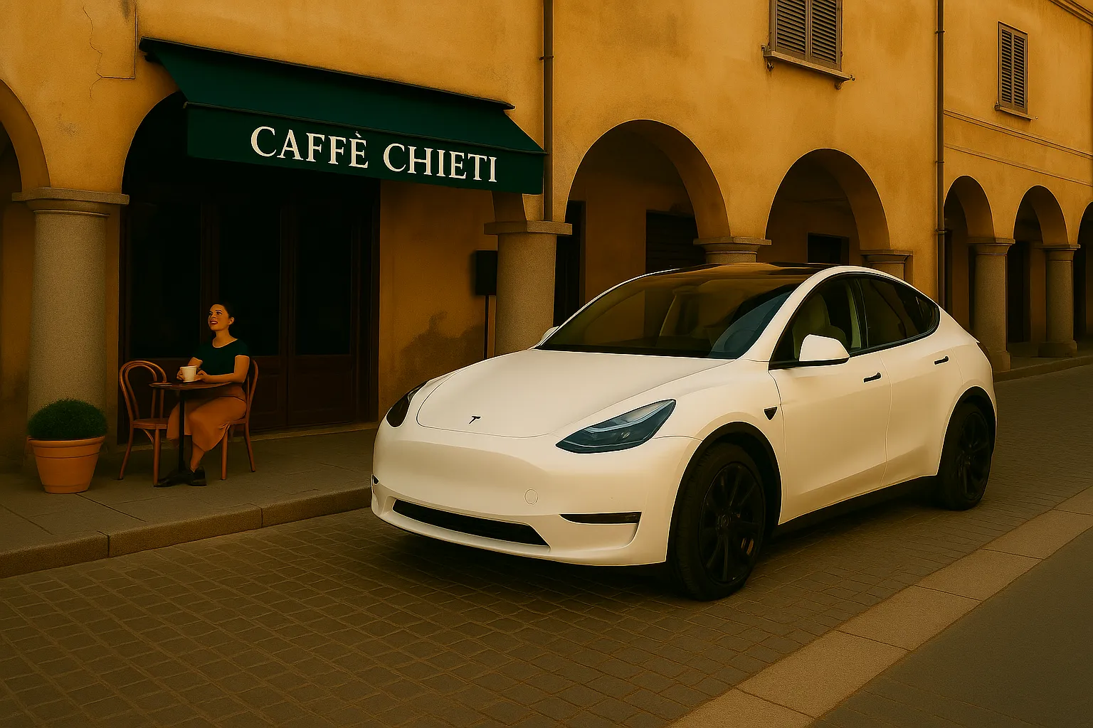 Colonnine EV installate a Chieti in zona centrale