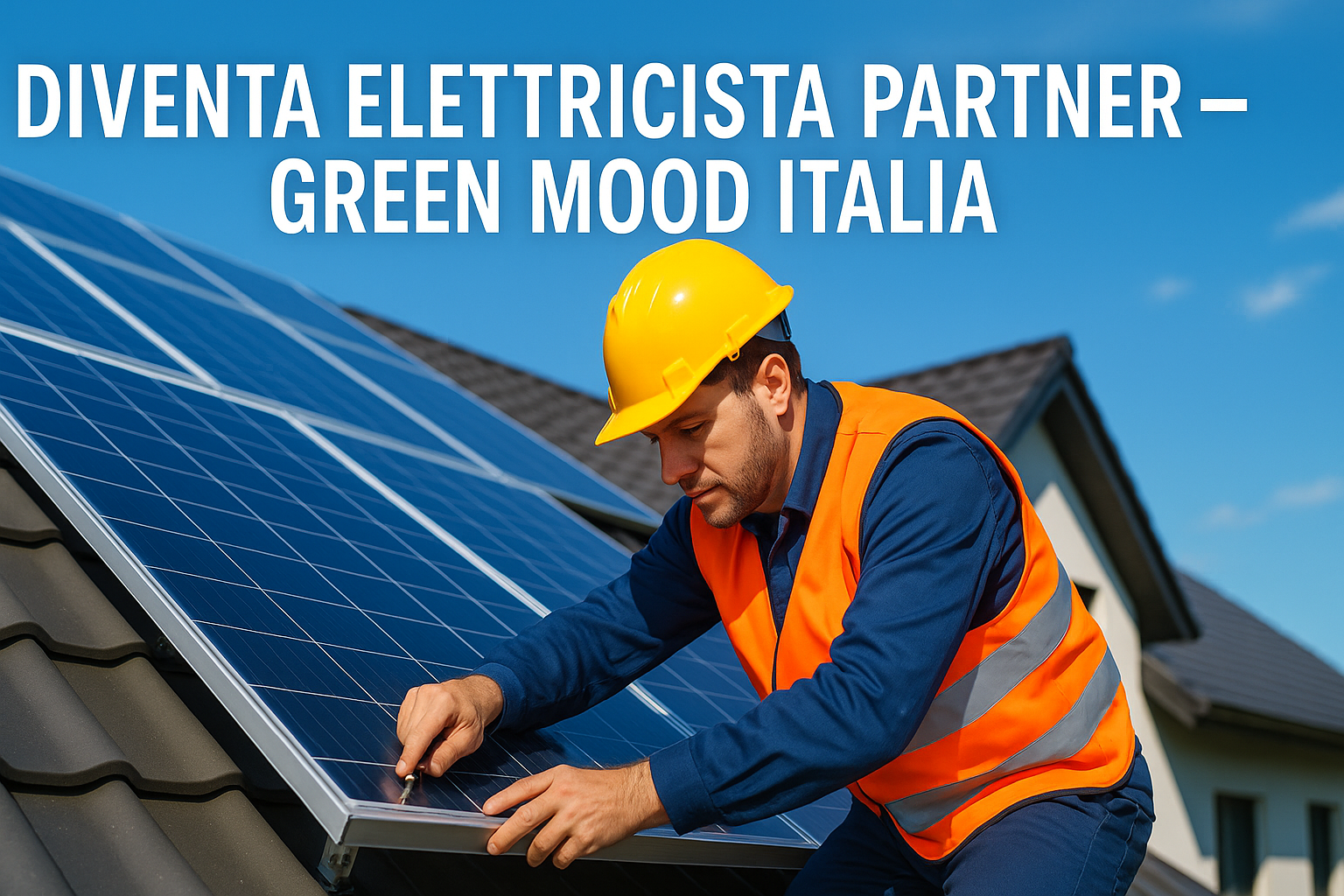 Elettricista Partner Green Mood Italia per impianti fotovoltaici
