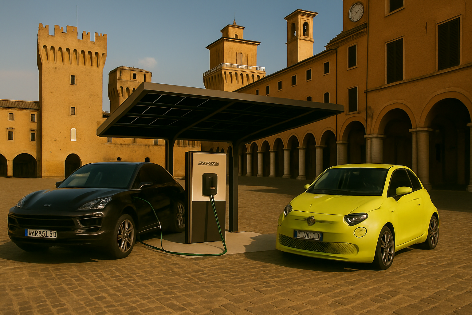 Guadagni e ROI colonnine EV a Chieti