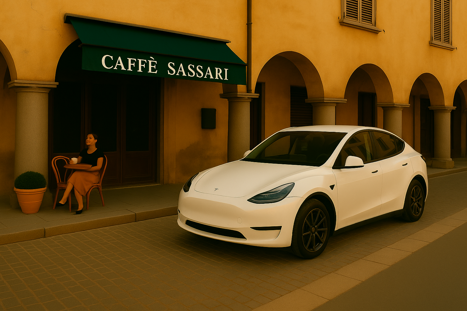 Colonnine EV installate a Sassari in zona centrale