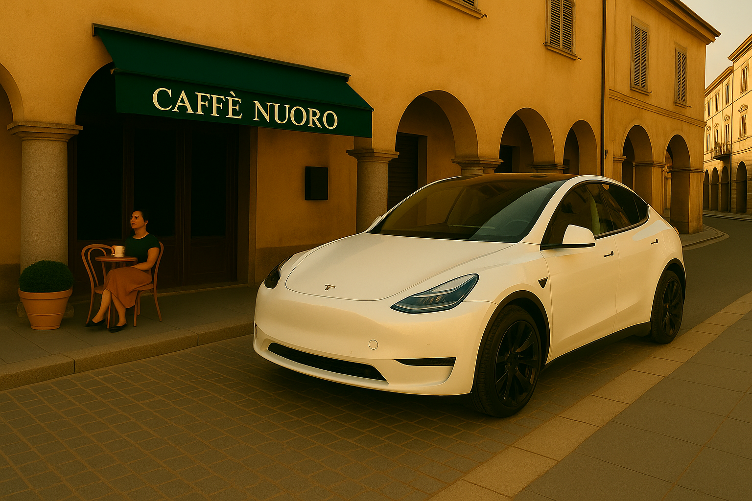 Colonnine EV installate a Nuoro in zona centrale
