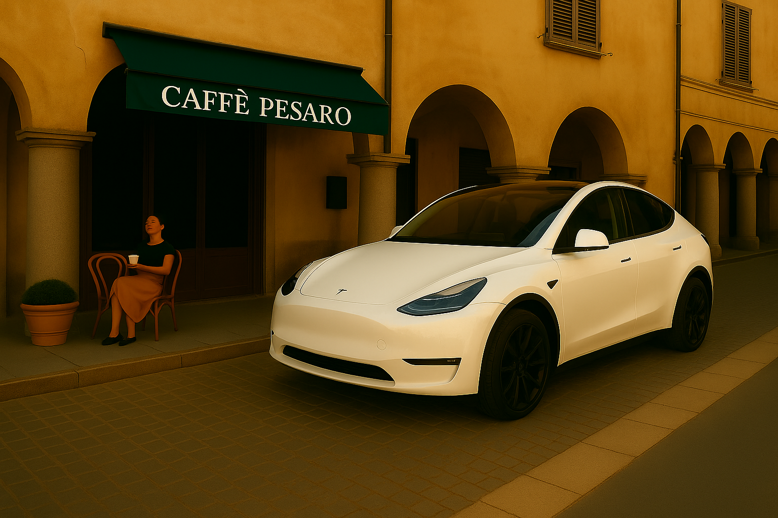 Colonnine EV installate a Pesaro in zona centrale