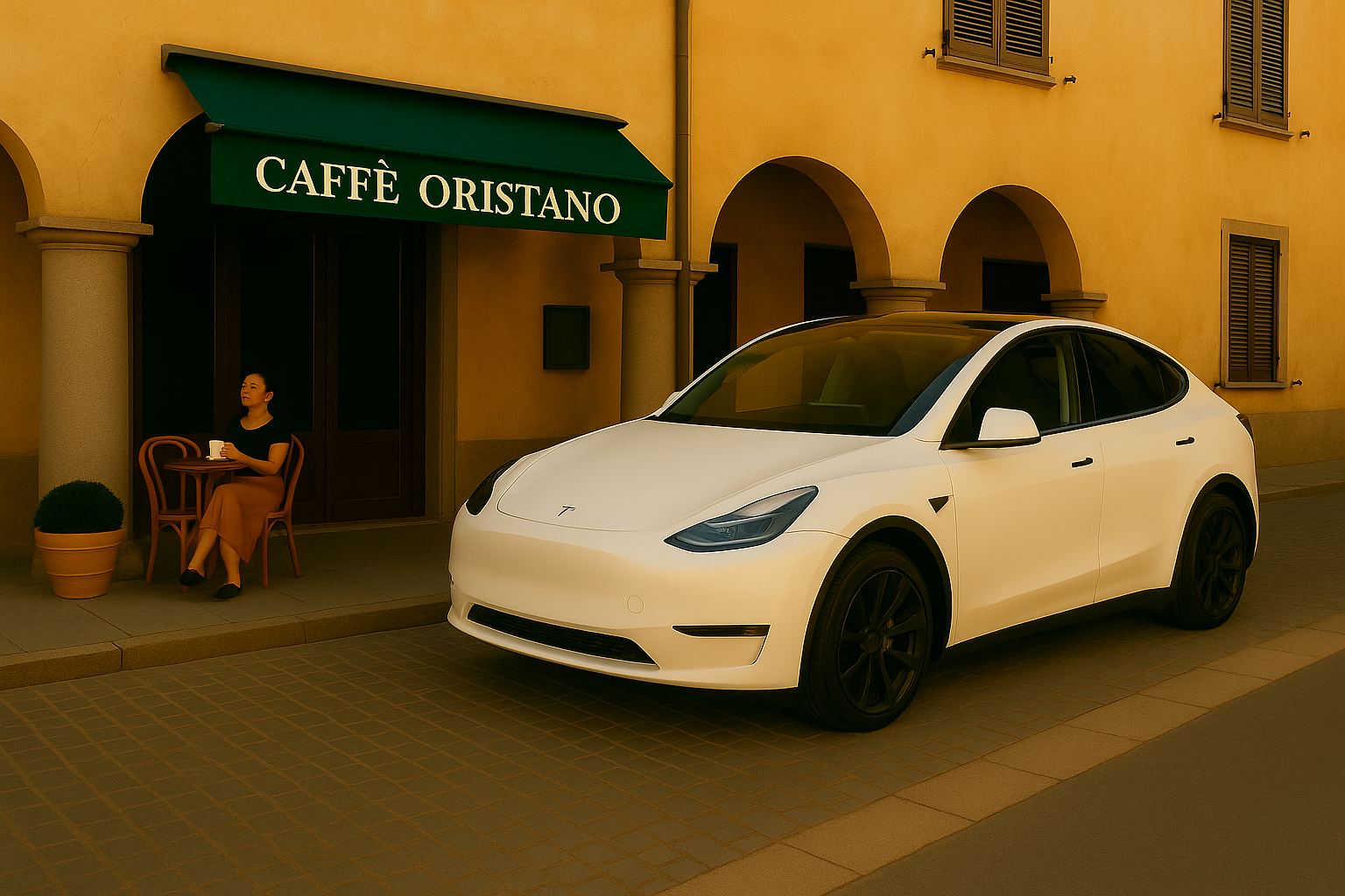 Colonnine EV installate a Oristano in zona centrale