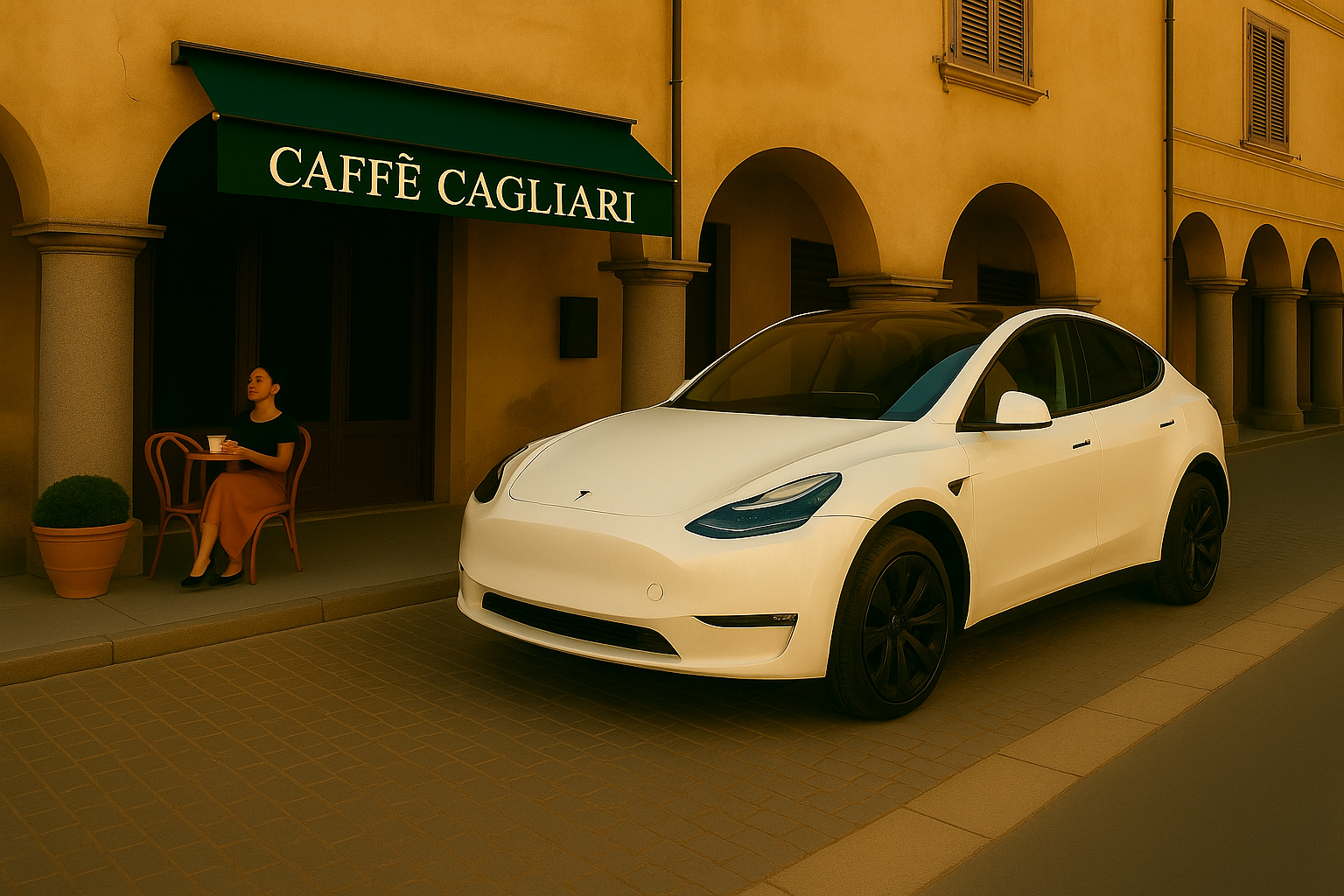 Colonnine EV installate a Cagliari in zona centrale