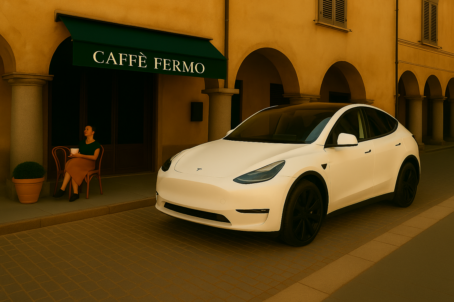 Colonnine EV installate a Fermo in zona centrale