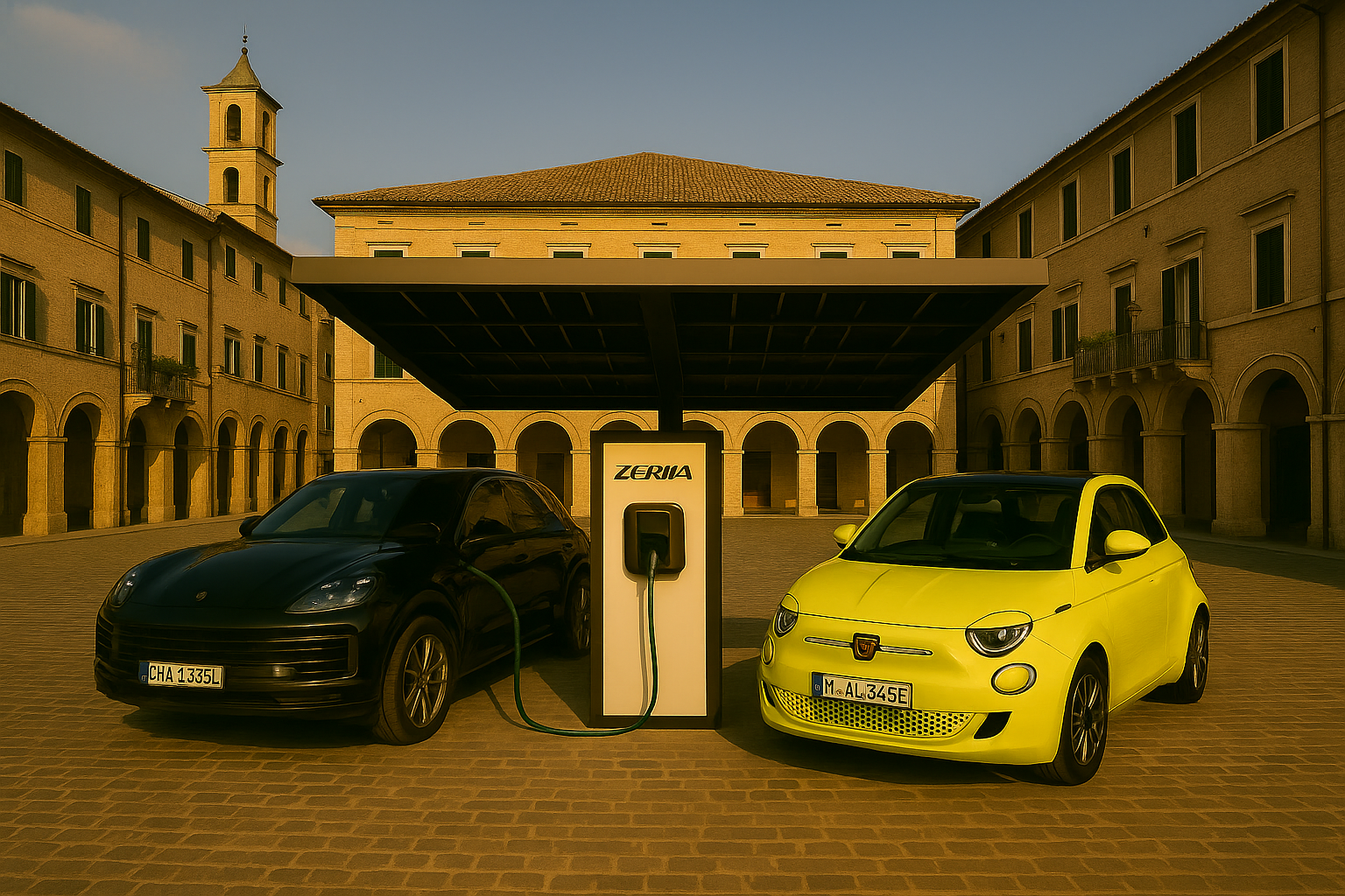 Guadagni e ROI colonnine EV a Fermo