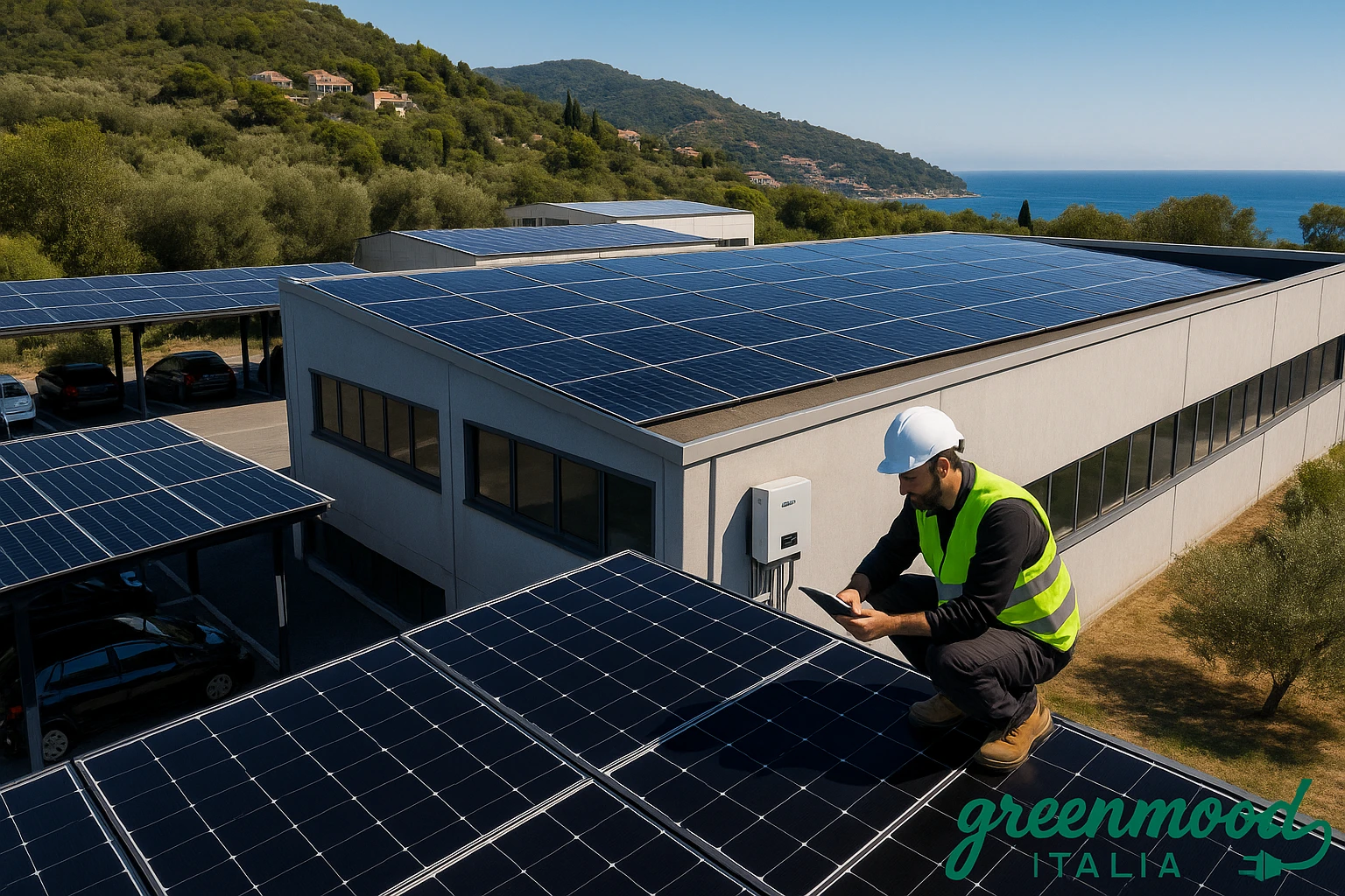 Fotovoltaico aziendale Savona - Green Mood Italia