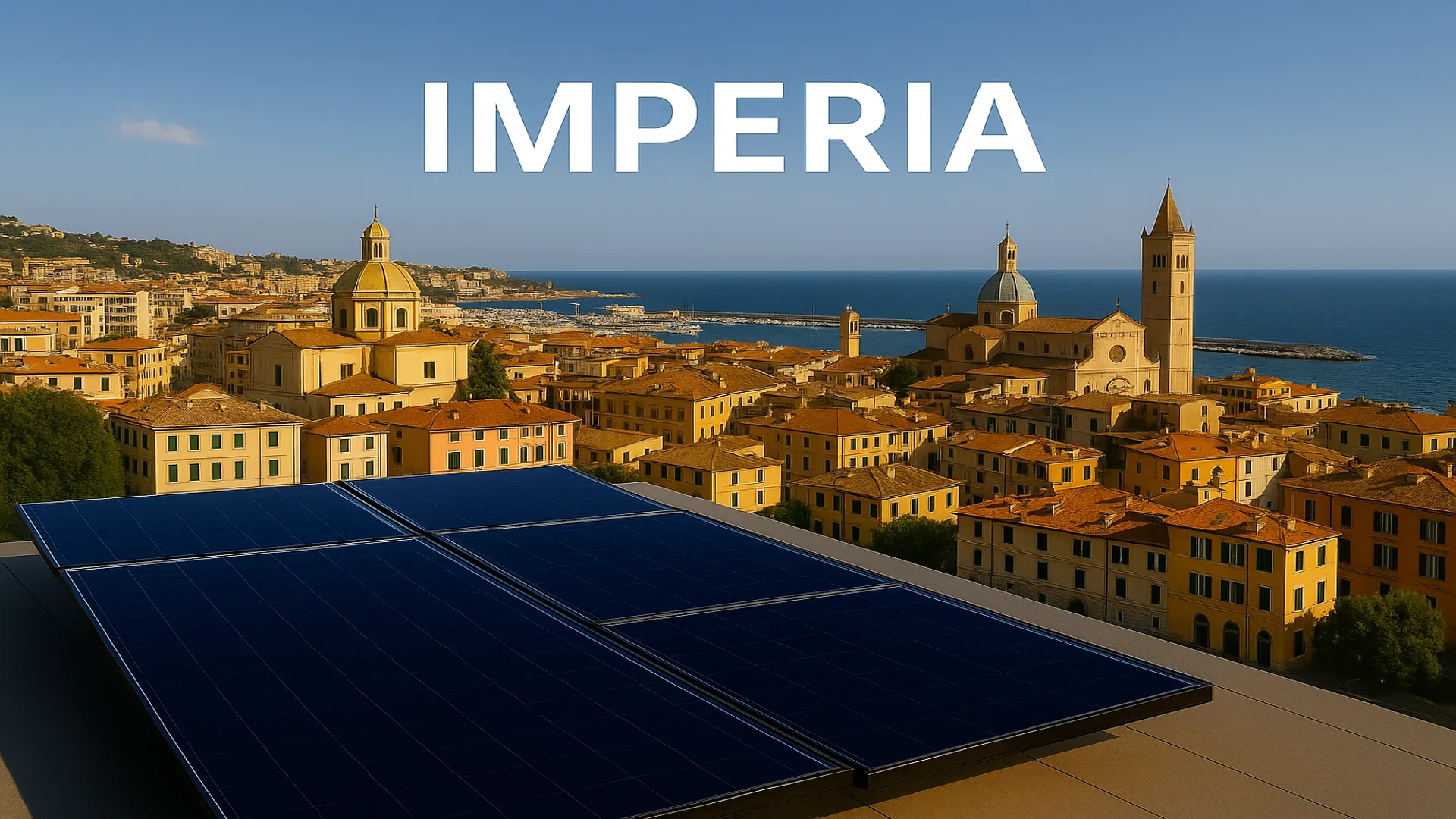 Pannelli solari su tetto - Imperia