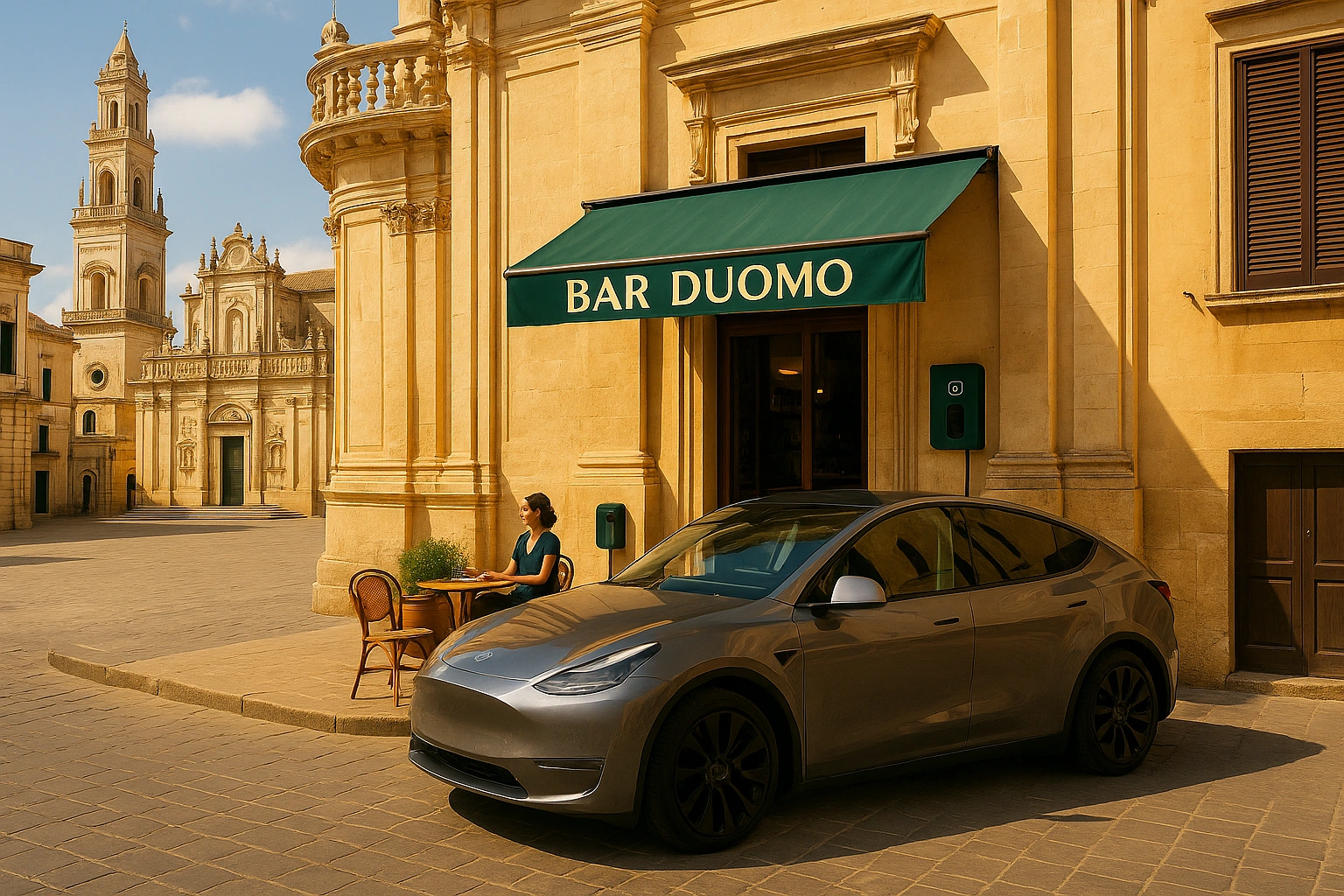 Colonnine EV a Lecce installazione Green Mood Italia